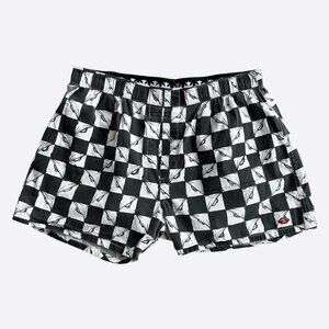 Chrome Hearts Matty Boy Black & White ‘99 Eyes’ Checkered Boxer Shorts